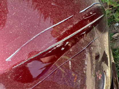 HYUNDAI TUCSON REAR BUMPER UPPER & LOWER WITH PARKING SENSORS HOLES - DAMAGED