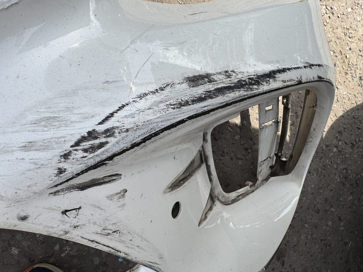 MERCEDES C CLASS W205 AMG LINE FRONT BUMPER 2014-2018 WHITE PDC PRE-FACELIFT