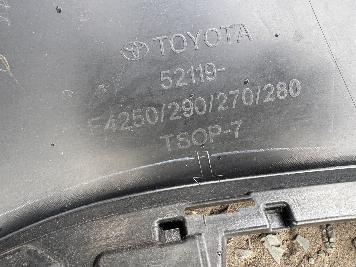 GENUINE TOYOTA C-HR MK2 2023-ON FRONT BUMPER GREY 52119-F4250 SKIN