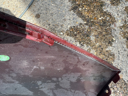 HYUNDAI TUCSON REAR BUMPER UPPER & LOWER WITH PARKING SENSORS HOLES - DAMAGED
