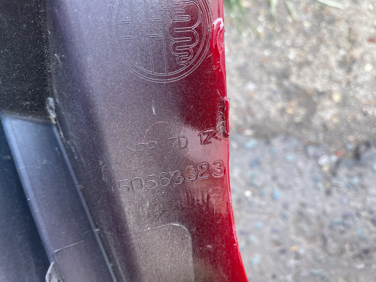 Alfa Romeo Stelvio Rear Bumper 2017 ON 50563323 Genuine *DAMAGED*