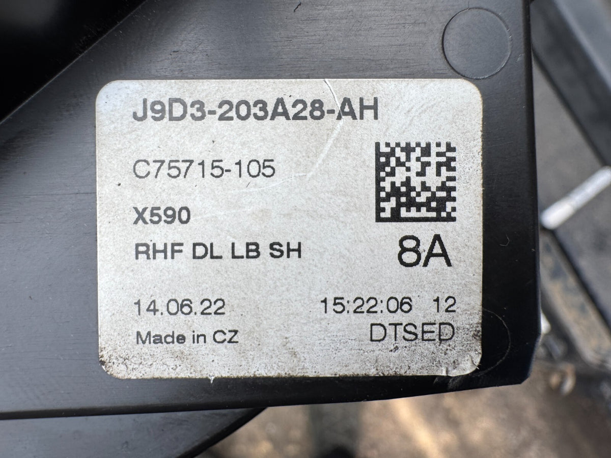 2022 Jaguar I Pace X590 Door Lock Front Right J9D3-203A28-AH