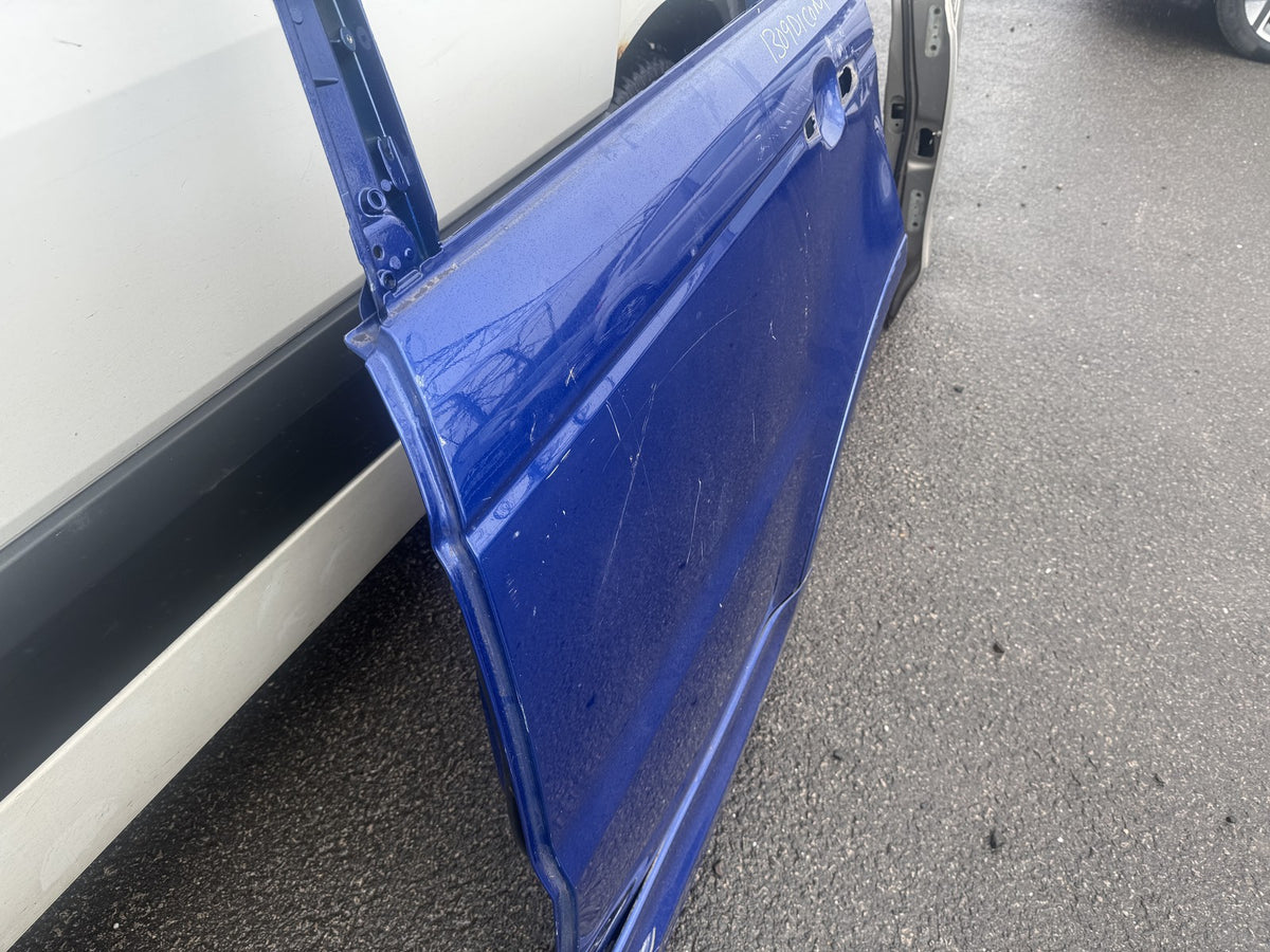 Range Rover Sport L494 2020 Rear Left Door + Lower Mouldings Blue Dented 3105261