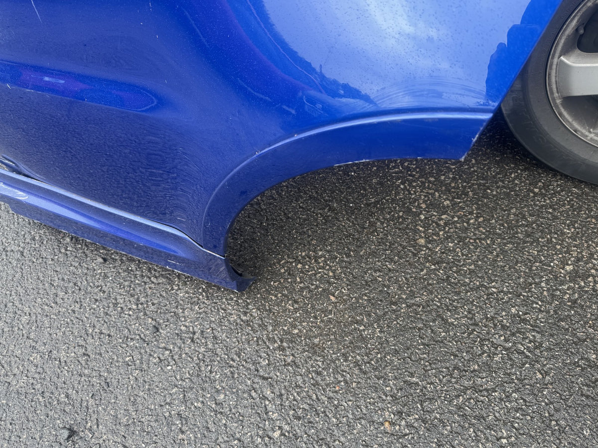Range Rover Sport L494 2020 Rear Left Door + Lower Mouldings Blue Dented 3105261