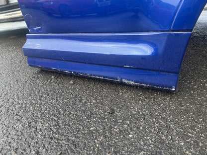 Range Rover Sport L494 2020 Rear Left Door + Lower Mouldings Blue Dented 3105261