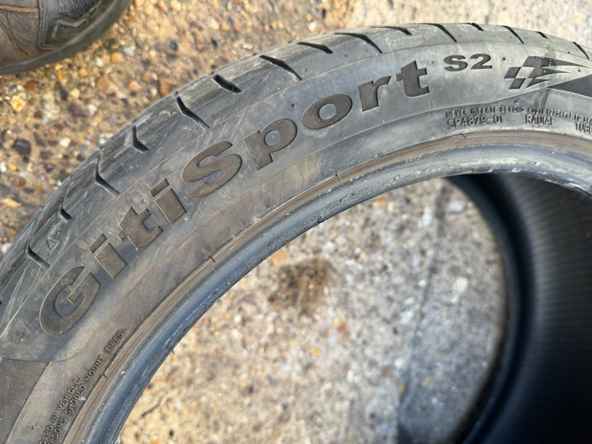 1x 245 40 19 98Y Gitisport S2 XL Extra Load bởi Sparco 6mm 2024 lốp