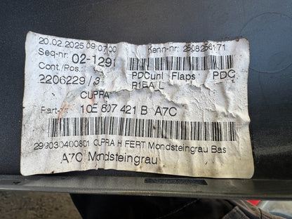 2025 SEAT CUPRA BORN REAR BUMPER 2021-ON 10E807421B SCRATCHED