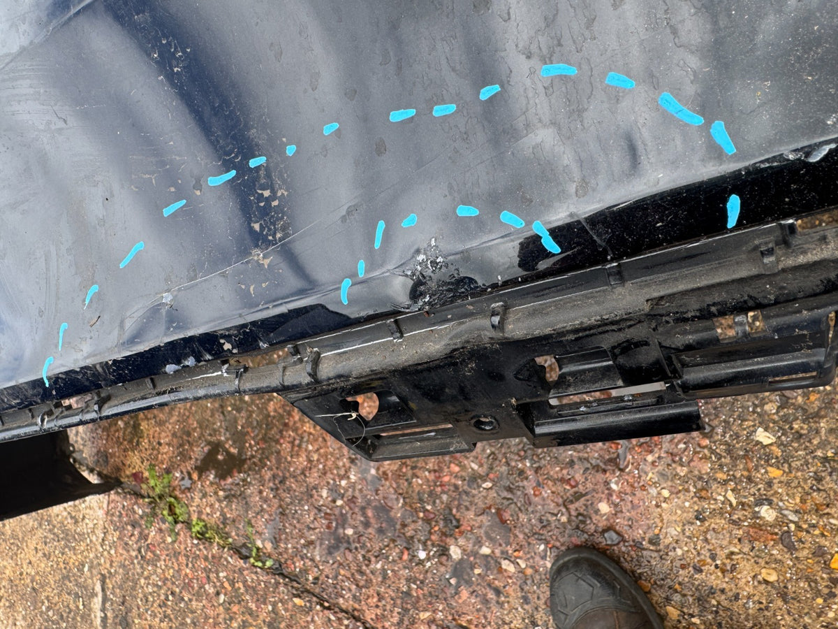 MERCEDES C CLASS W205 AMG 2014-2018 GENUINE REAR BUMPER A2058555738 Damaged