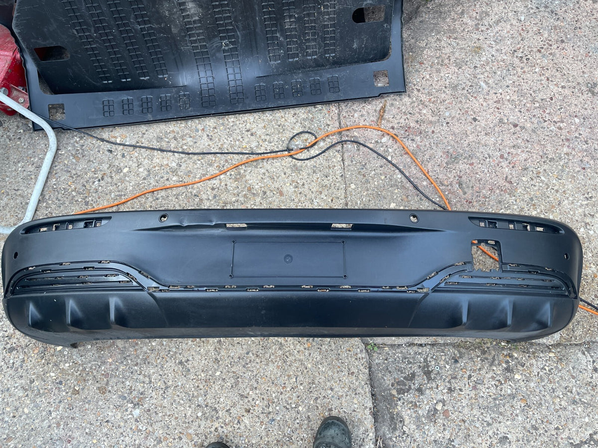 Mercedes EQB 2024 Rear Bumper OEM A2438852202 Black SMALL DENTS SCRATCHES