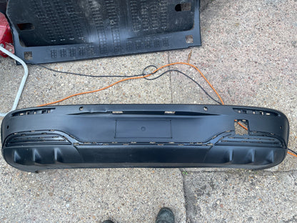 Mercedes EQB 2024 Rear Bumper OEM A2438852202 Black SMALL DENTS SCRATCHES