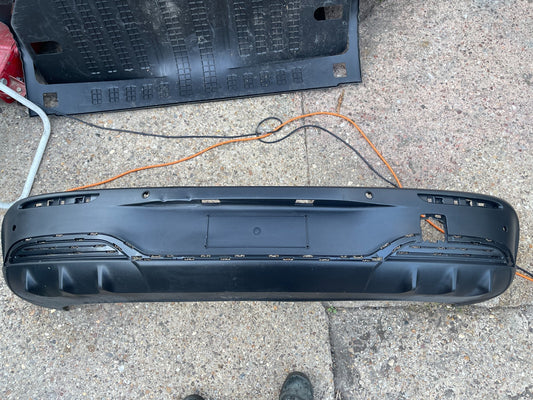 Mercedes EQB 2024 Rear Bumper OEM A2438852202 Black SMALL DENTS SCRATCHES