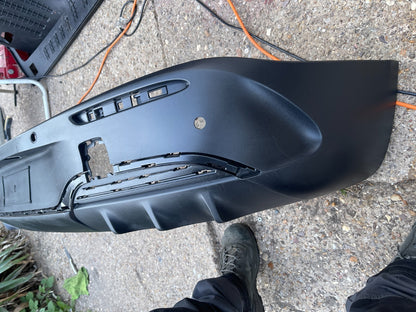 Mercedes EQB 2024 Rear Bumper OEM A2438852202 Black SMALL DENTS SCRATCHES