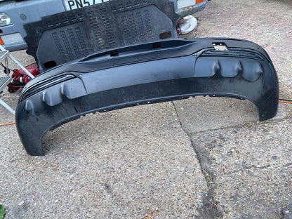 Mercedes EQB 2024 Rear Bumper OEM A2438852202 Black SMALL DENTS SCRATCHES