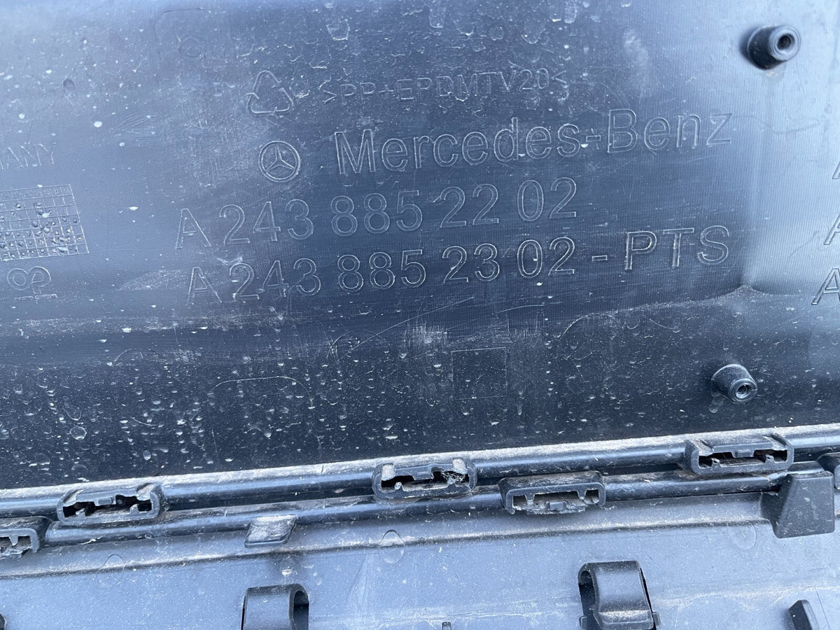 Mercedes EQB 2024 Rear Bumper OEM A2438852202 Black SMALL DENTS SCRATCHES