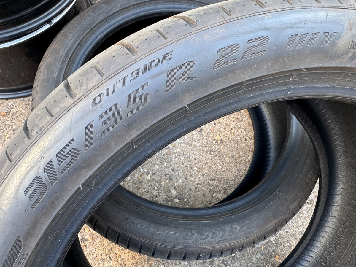 315 35 22 111Y Pirelli PZERO "CORSA" 6mm⭐PzC4 Dot 0825 No Repairs LOTUS ELECT