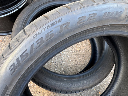 315 35 22 111Y Pirelli PZERO "CORSA" 6mm⭐PzC4 Dot 0825 No Repairs LOTUS ELECT