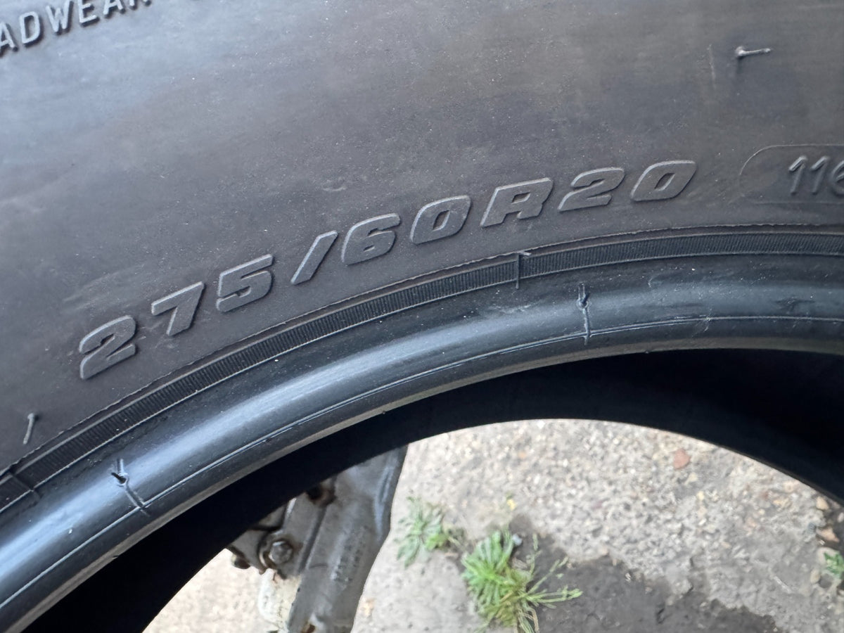 1x 275/60R20 116H XL BFGOODRICH TRAIL-TERRAIN T/A LR 275 60 20 2025