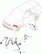 m8e2-14e511-af Land Rover Range Rover Front Corner LH ABS Speed Sensors LR159243
