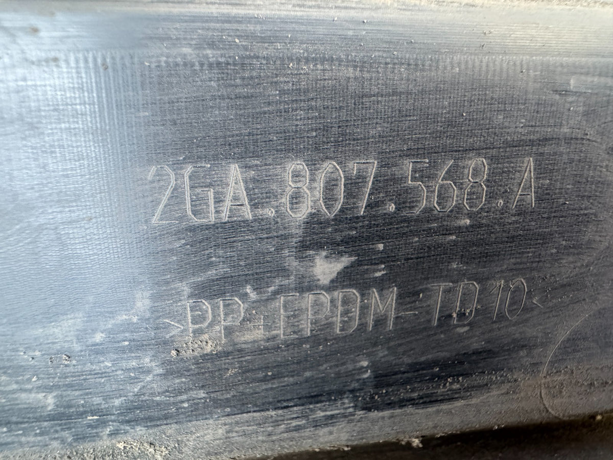 VW T-roc Rear Bumper 2017-on lower diffuser SCRATCHED