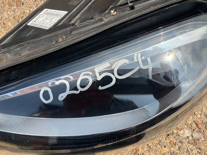 14-21 MERCEDES C200 W205 LEFT HEADLIGHT A2059066702 SCRATCHED LENS BROKEN LUGS