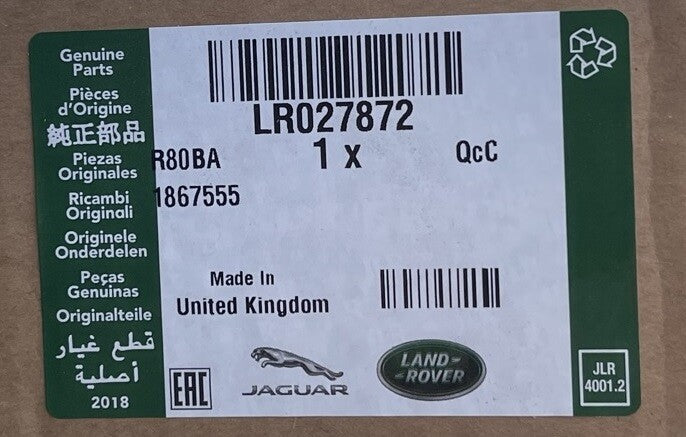 OEM LR RANGE ROVER EVOQUE L538 REAR LEFT INNER EXHAUST FINISHER LR027872 GENUINE