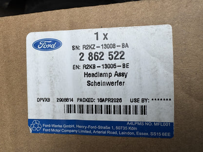 GENUINE FORD CAPRI EV 2024-2026 RIGHT LED HEADLIGHT R2KB-13E014-BD ALL LUGS GOOD