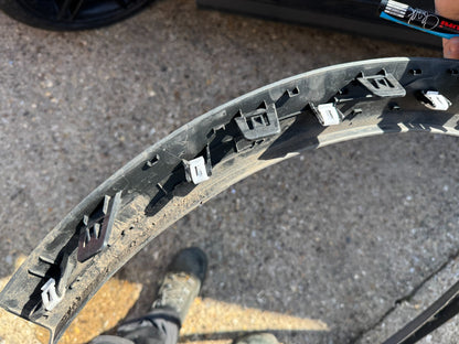 2024 Peugeot 408 rear left wheel arch trim 9838434680 Scratched