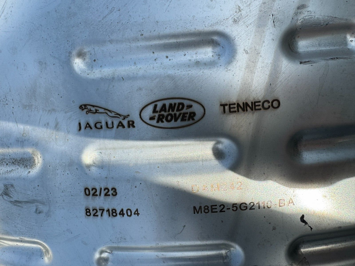 Land Rover Range Rover L405 ท่อไอเสียไม่มีหม้อพัก m8e25g2110ba