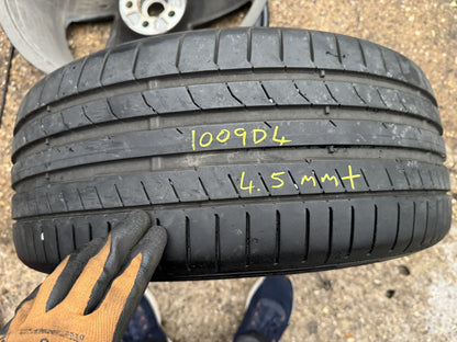 225 40 18 CONTINENTAL SPORTCONTACT 5 MO MERCEDES 92Y XL 4.5mm NO REPAIRS X1