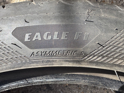 225 45 17 GOODYEAR EAGLE F1 ASYMMETRIC 5 AO AUDI 94V 5mm NO REPAIRS X1