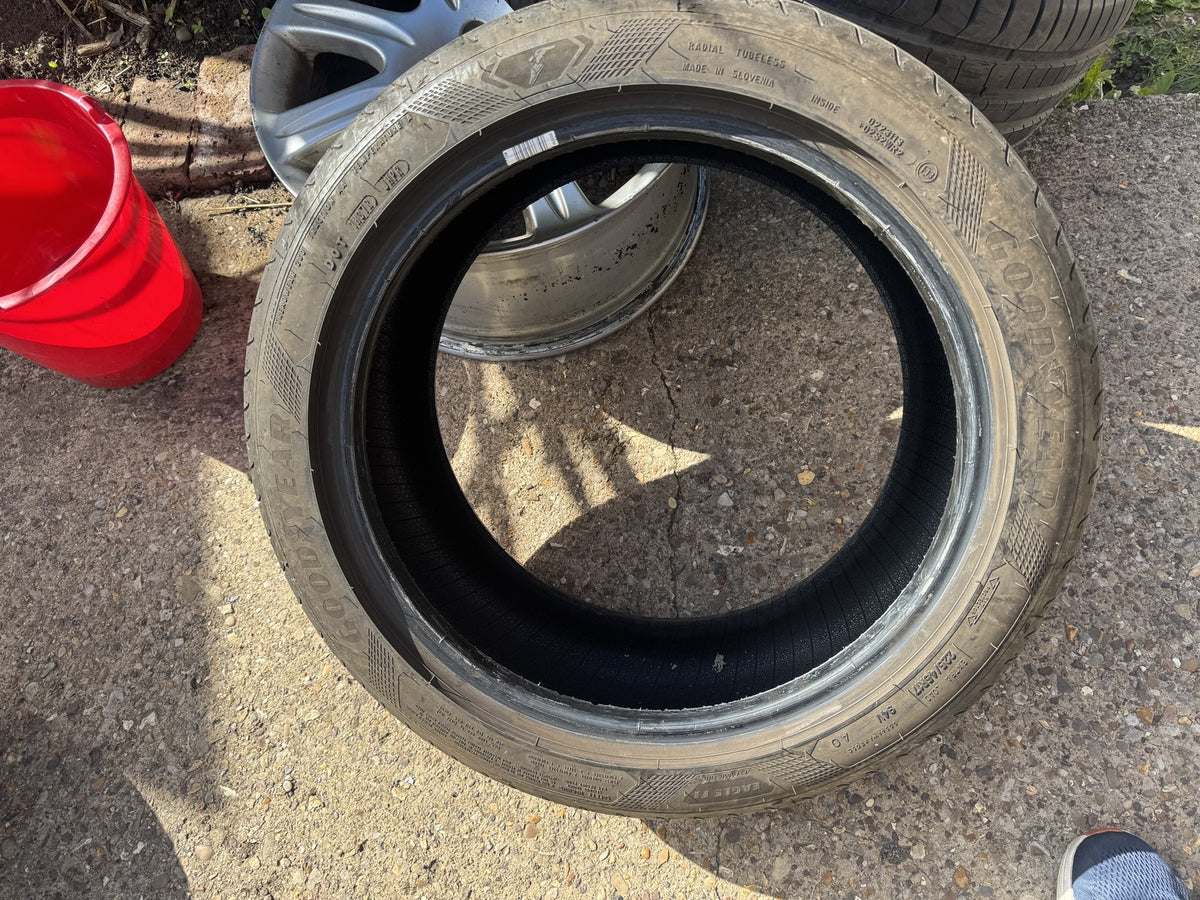 225 45 17 GOODYEAR EAGLE F1 ASYMMETRIC 5 AO AUDI 94V 5mm NO REPAIRS X1