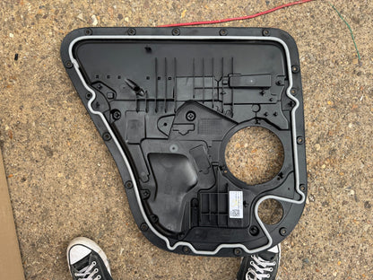 NEW GENUINE LAND ROVER DEFENDER L663 REAR RIGHT DOOR CARD L8B224766A LR146734