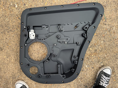 NEW GENUINE LAND ROVER DEFENDER L663 REAR RIGHT DOOR CARD L8B224766A LR146734