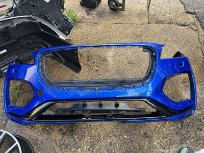 Jaguar F-Pace Facelift Front Bumper Valance & Trim SVO Velocity Blue MK83-17D957