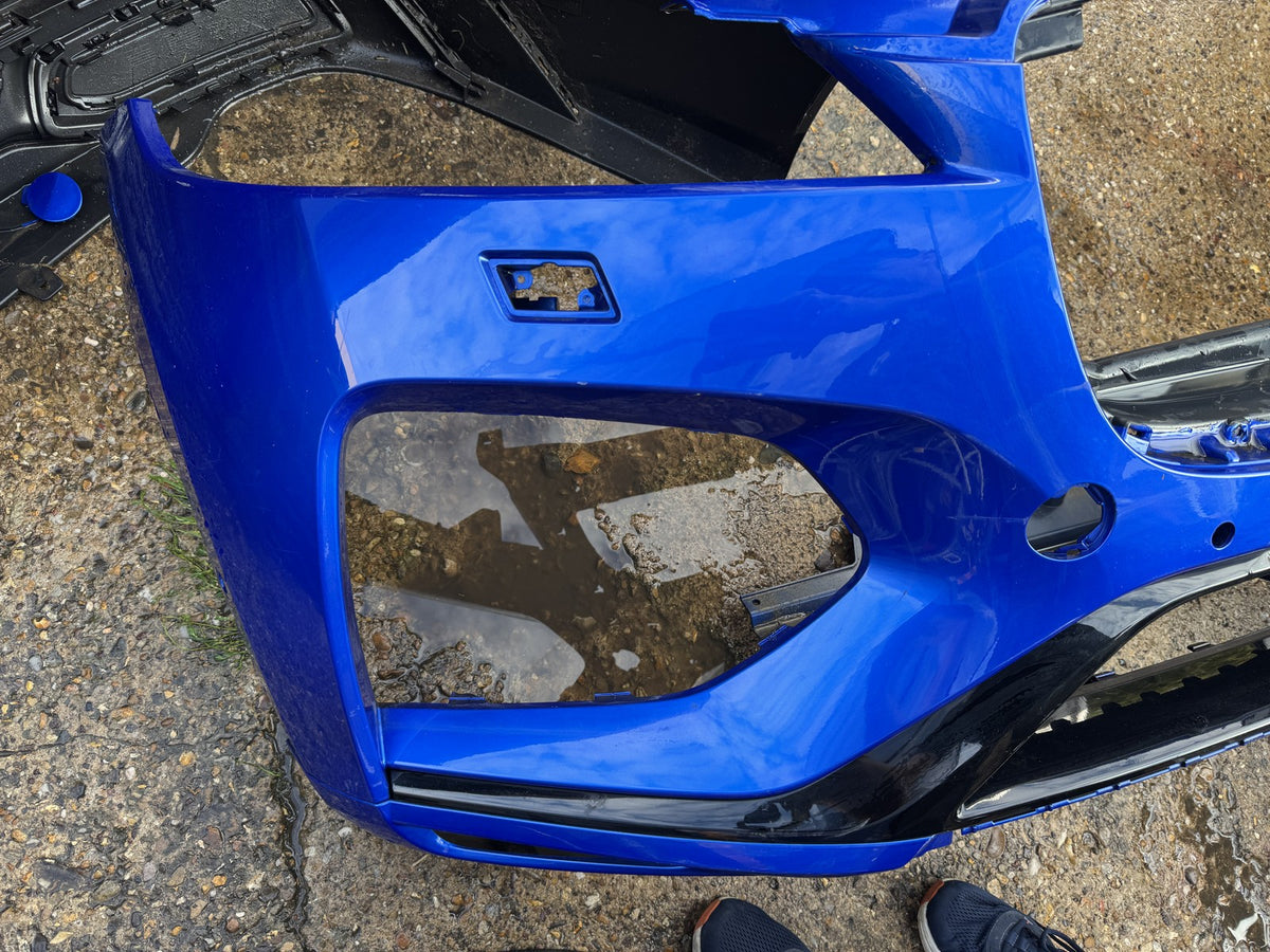 Jaguar F-Pace Facelift Front Bumper Valance & Trim SVO Velocity Blue MK83-17D957
