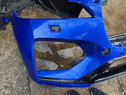 Jaguar F-Pace Facelift Front Bumper Valance & Trim SVO Velocity Blue MK83-17D957