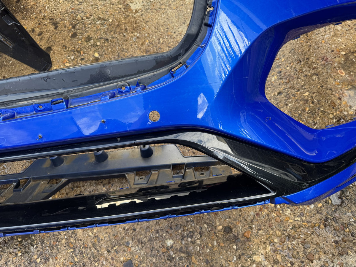 Jaguar F-Pace Facelift Front Bumper Valance & Trim SVO Velocity Blue MK83-17D957