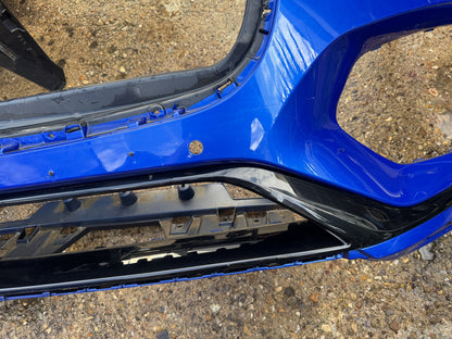 Jaguar F-Pace Facelift Front Bumper Valance & Trim SVO Velocity Blue MK83-17D957