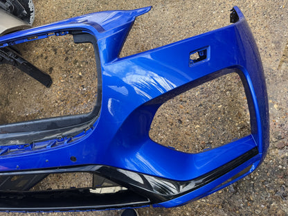 Jaguar F-Pace Facelift Front Bumper Valance & Trim SVO Velocity Blue MK83-17D957