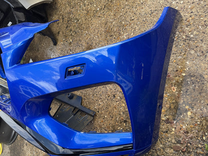 Jaguar F-Pace Facelift Front Bumper Valance & Trim SVO Velocity Blue MK83-17D957