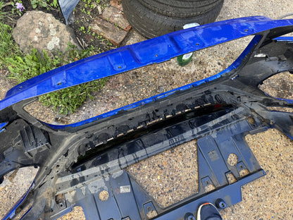 Jaguar F-Pace Facelift Front Bumper Valance & Trim SVO Velocity Blue MK83-17D957