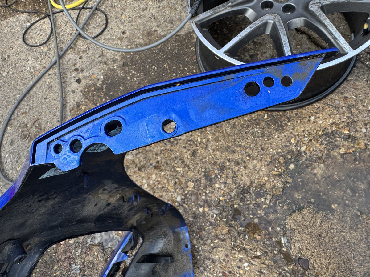 Jaguar F-Pace Facelift Front Bumper Valance & Trim SVO Velocity Blue MK83-17D957