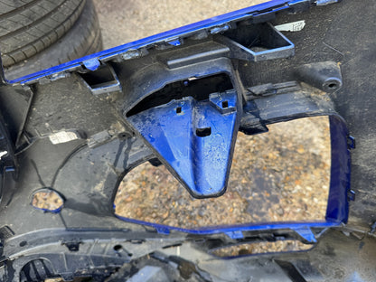 Jaguar F-Pace Facelift Front Bumper Valance & Trim SVO Velocity Blue MK83-17D957