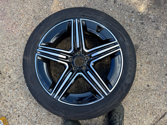 ล้อแม็ก MERCEDES GLC A2544010600 20X8.5J ล้อหน้าพร้อมยางสภาพดี 6MM