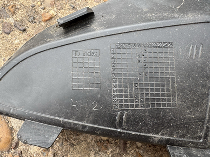 Vauxhall Corsa F 2019> Front Bumper Grille No Fog Hole Right Side 9829334480