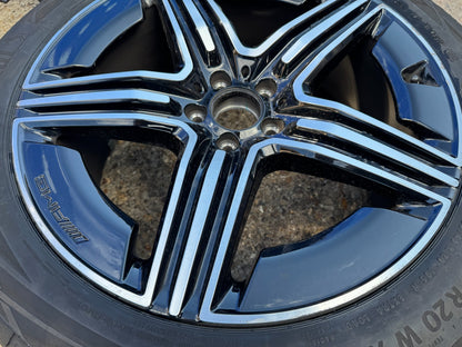 MERCEDES GLC ALLOY WHEEL  A2544010600  20X8.5J FRONT WHEEL WITH NICE TYRE 6MM