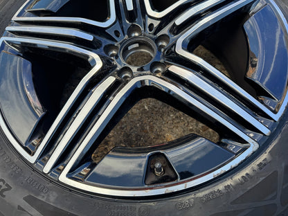 MERCEDES GLC ALLOY WHEEL  A2544010600  20X8.5J FRONT WHEEL WITH NICE TYRE 6MM
