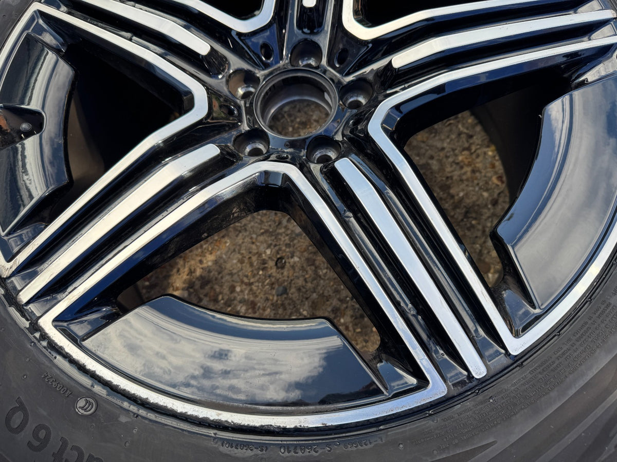 MERCEDES GLC ALLOY WHEEL  A2544010600  20X8.5J FRONT WHEEL WITH NICE TYRE 6MM