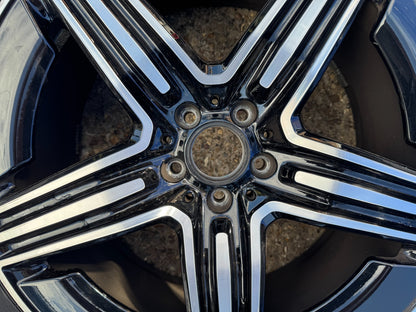 MERCEDES GLC ALLOY WHEEL  A2544010600  20X8.5J FRONT WHEEL WITH NICE TYRE 6MM