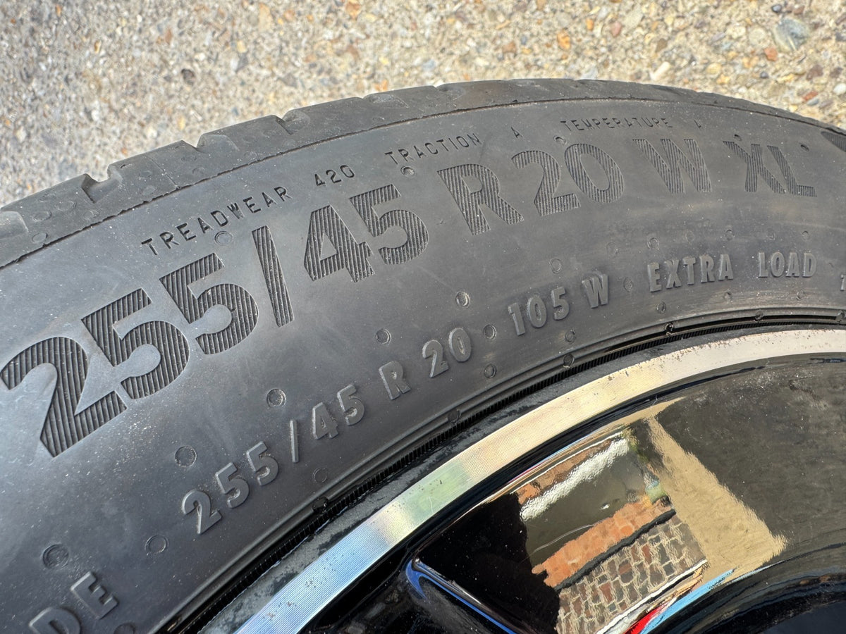MERCEDES GLC ALLOY WHEEL  A2544010600  20X8.5J FRONT WHEEL WITH NICE TYRE 6MM
